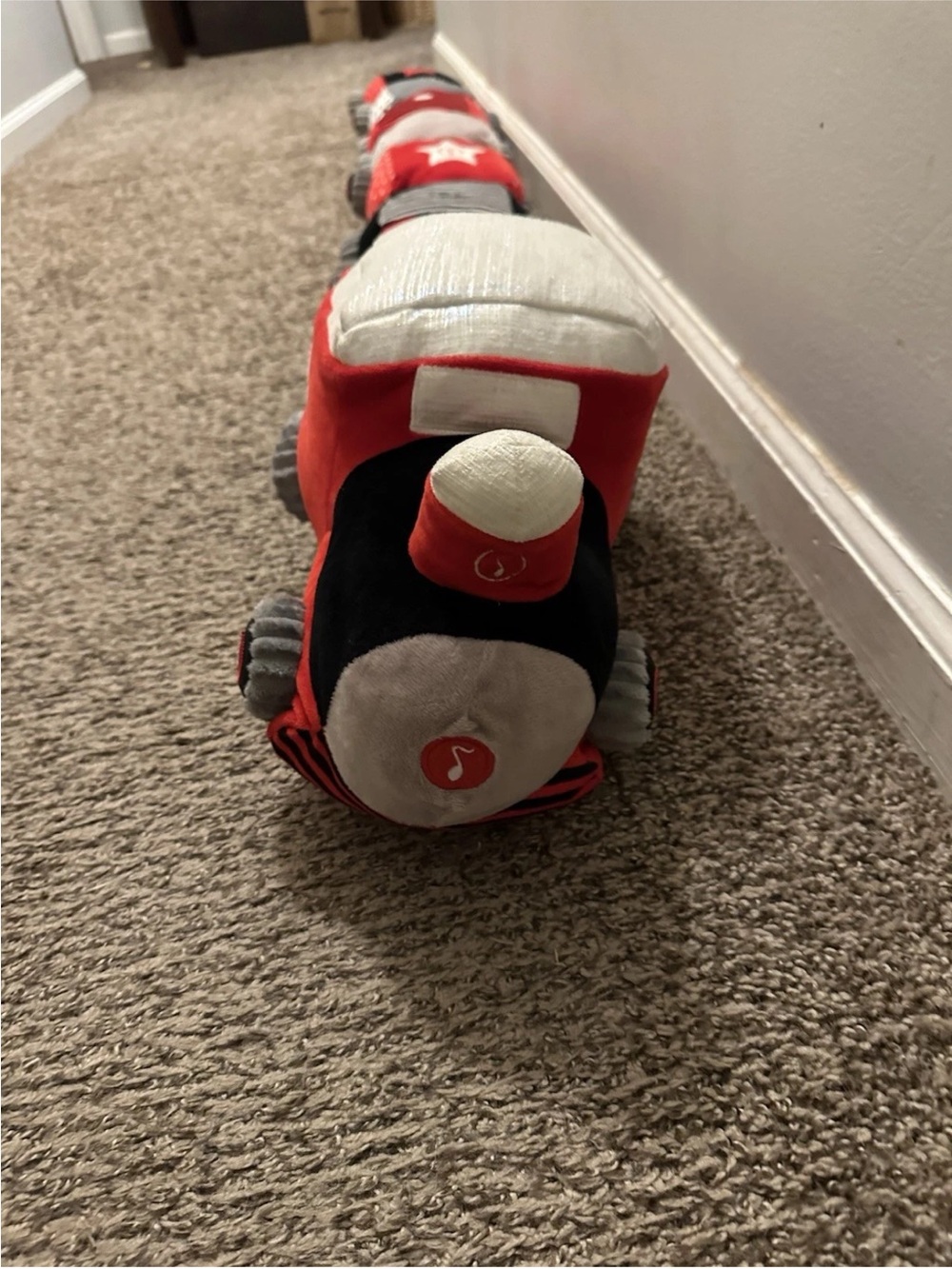 5’ Plush Train musical works baby toy